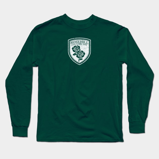 Rosehill Country Day High School Crest (Variant) Long Sleeve T-Shirt by huckblade